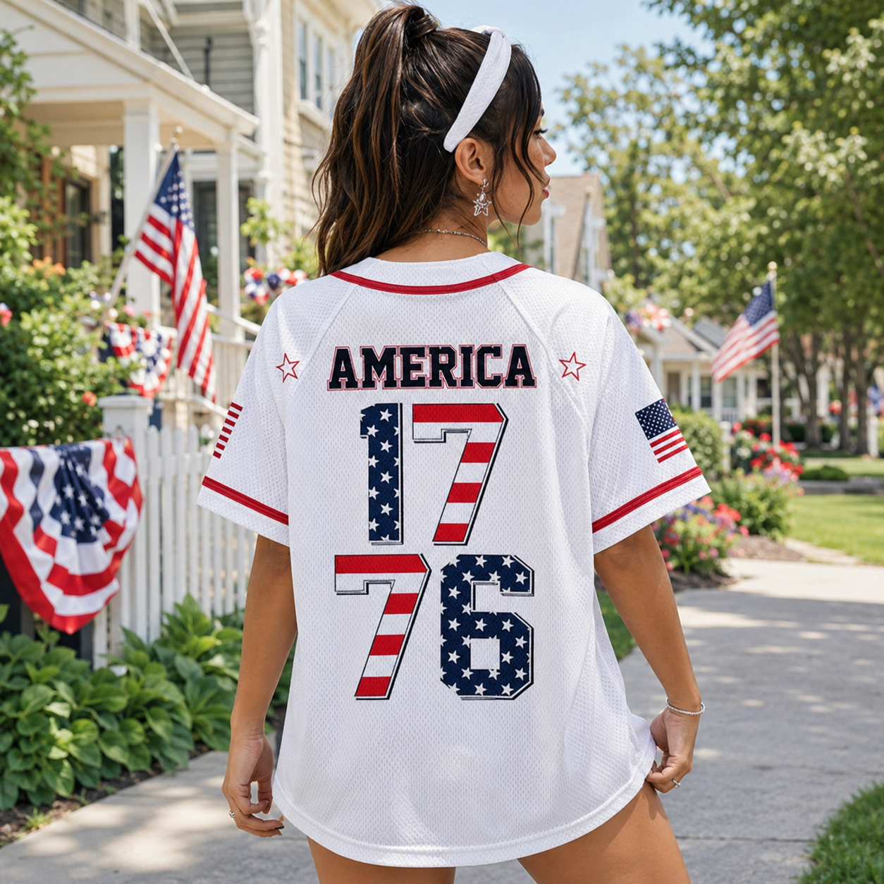 Vintage 250th Anniversary Baseball Jersey – Semiquincentennial Celebration Top