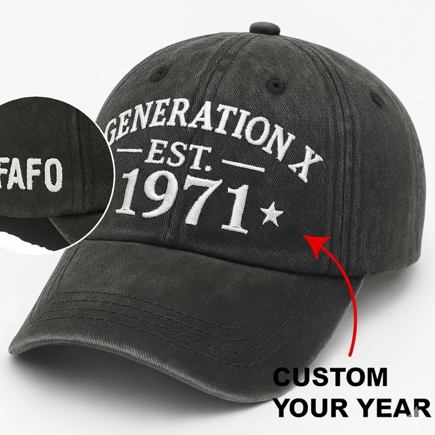 Custom Generation X Hat FAFO