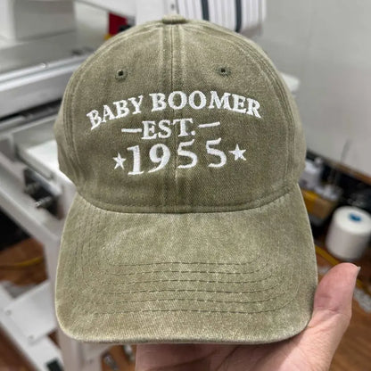 Baby Boomer Customize Hat, Baby Boomer Cap, Baby Boomer Hat