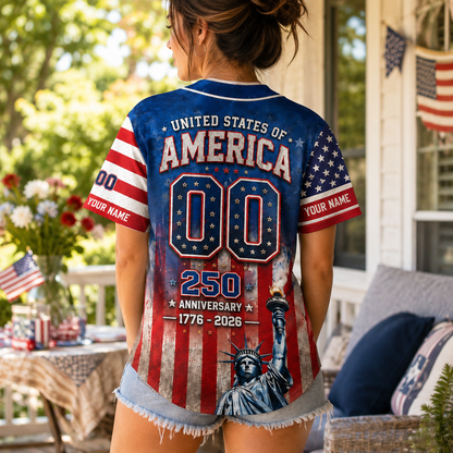 Hawaiian Shirt America's Freedom 250th Anniversary