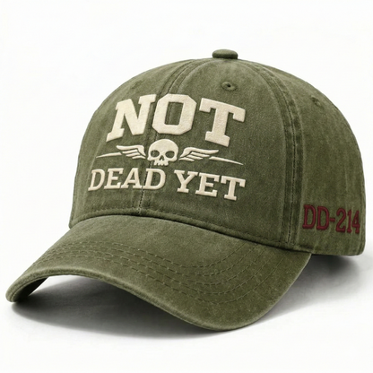 Not Dead Yet, DD214 - Washed Hat