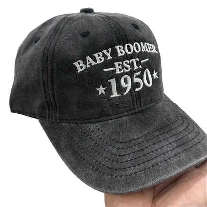 Baby Boomer Customize Hat, Baby Boomer Cap, Baby Boomer Hat