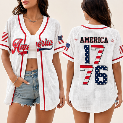 Vintage 250th Anniversary Baseball Jersey – Semiquincentennial Celebration Top