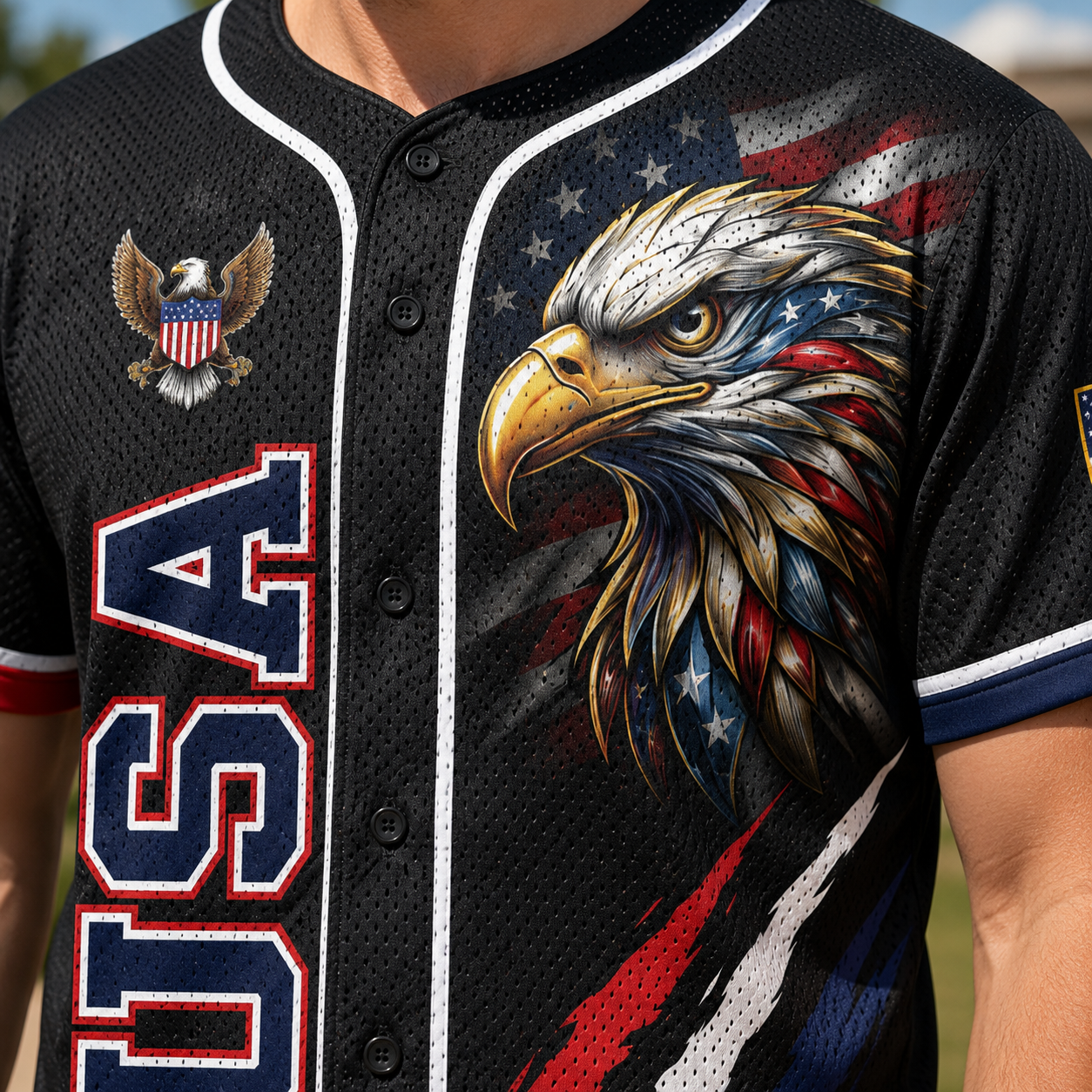 USA  America 250 Years Baseball Jersey, 1776–2026 Patriotic USA Shirt, Independence Day Unisex Jersey