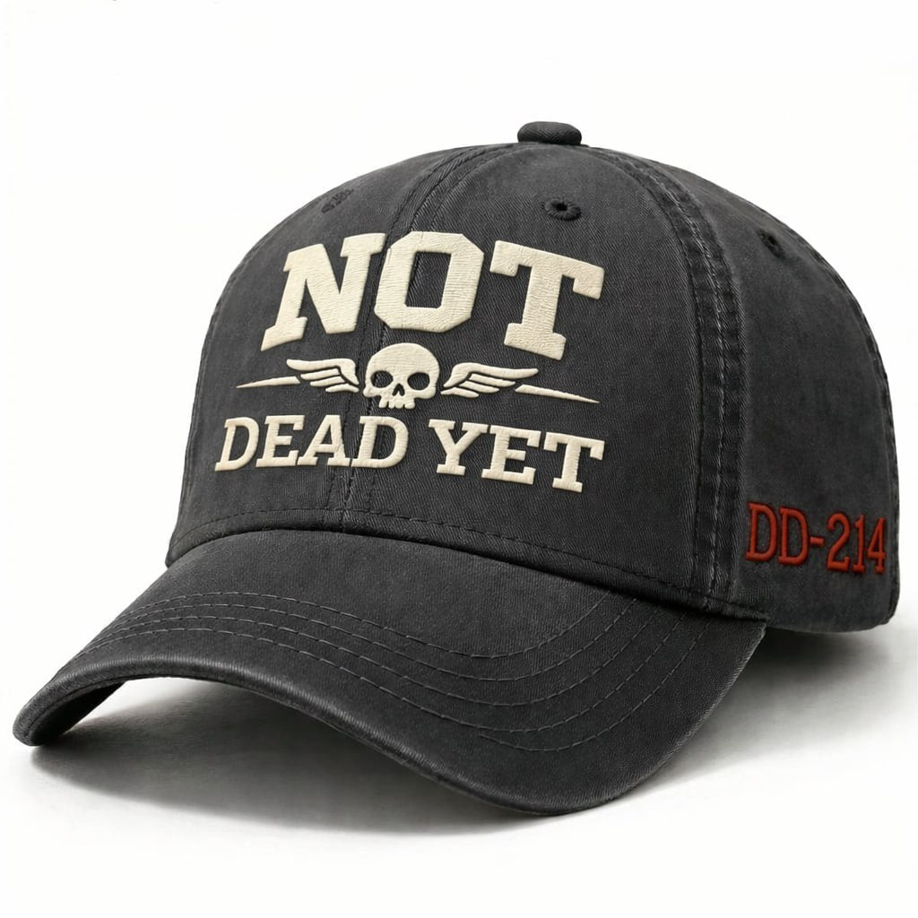 Not Dead Yet, DD214 - Washed Hat